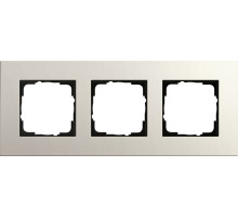 Gira ESP Lenoleum-Multiplex светло-серый Рамка 3-ая