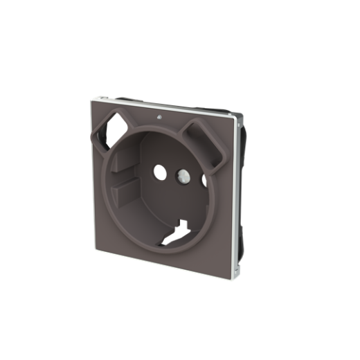 Накладка для розетки SCHUKO с 2хUSB ЗУ, арт.8188.3, серия SKY, цвет Тауп