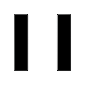 JUNG комплект накладок 1гр черный