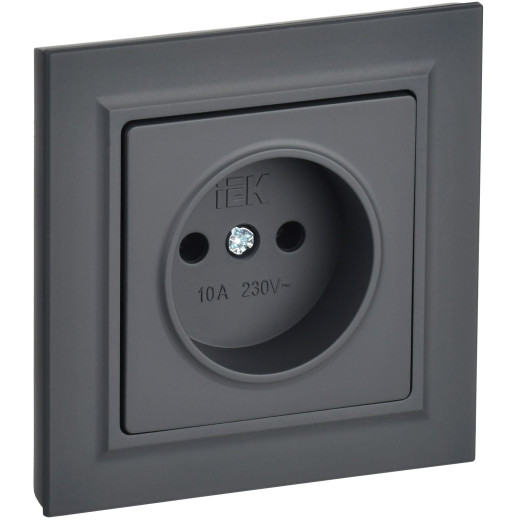 BRITE Роз. без з/к/ш 10А в сб. РСР10-1-0-БрГ граф. IEK