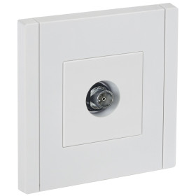 IEK FORTE&PIANO Белый Розетка TV оконечная FP228