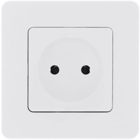 Legrand/Daccord INSPIRIA Белый Розетка 2К - 16 А - 250 В.