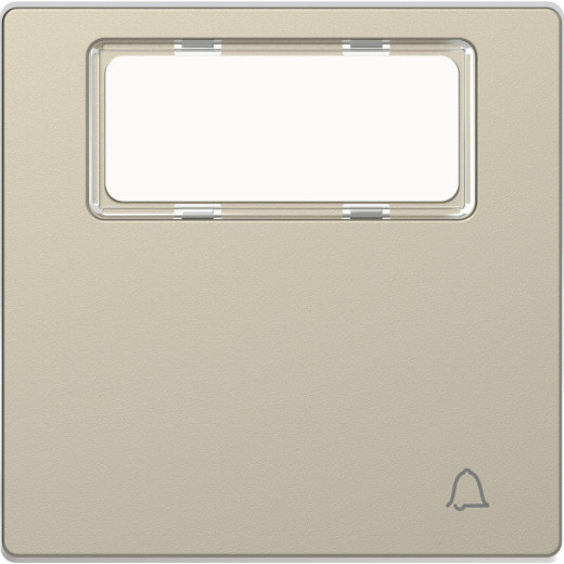 MERTEN D-Life КЛАВИША 1-ная, пол. д/надп., звонок, САХАРА