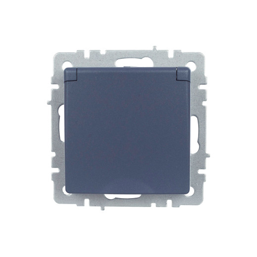 BRITE Роз. с з/к/ш с кр. 16А IP44 РСбш10-3-44-БрМ мар. IEK