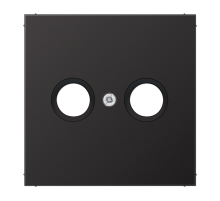 JUNG LS 990 Dark Накладка TV-FM розетки
