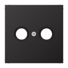 JUNG LS 990 Dark Накладка TV-FM розетки
