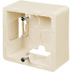 Коробка для накладного монтажа 1 пост - Legrand/Daccord Inspiria - слоновая кость