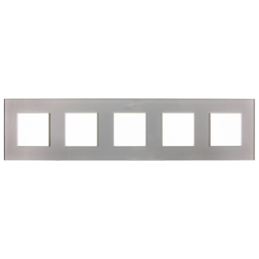 SKANDY Рамка 5-мест. SK-F25Sh стекло шамп. IEK