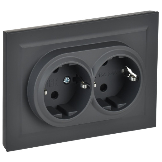 BRITE Роз. 2-я с з/к/ш 16А в сб. РСш12-3-БрГ граф. IEK