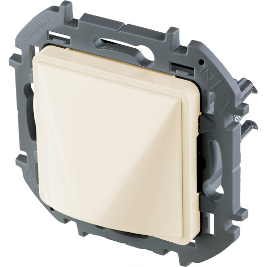 Вывод кабеля IP21 - Legrand/Daccord Inspiria - с зажимом для кабеля - слоновая кость