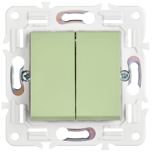 SKANDY Выключ. 2-кл. 10А SK-V04M мятн. IEK