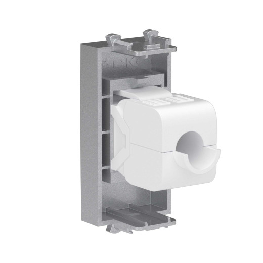 Компьютерная розетка RJ-45 без шторки модульная, кат.5е, Avanti, закаленная сталь, 1 модуль