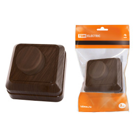 TDM Светорегулятор поворотный RL 600Вт IP20 бук 