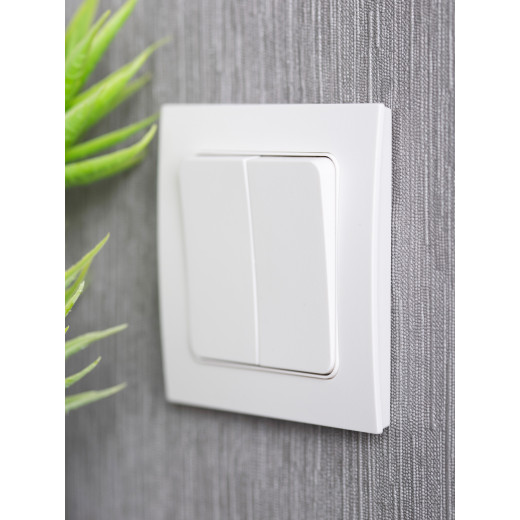 Стокгольм Рамка 1-местная белая EKF PROxima