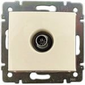 Legrand DIY Valena Крем Розетка TV проходная, 14 дБ.