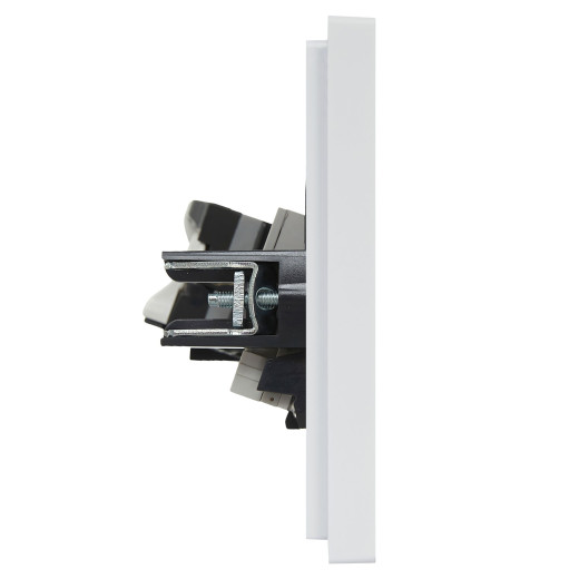 FORTE&PIANO Роз. двойная RJ11+RJ45 кат.5E FP235 бел. IEK