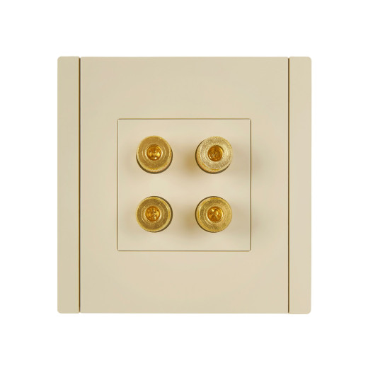 FORTE&PIANO Аудиорозетка 4-мест. FP439 ван. IEK