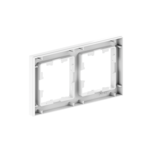 2 - местная рамка, белая, пластик Эпика EKF