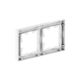 2 - местная рамка, белая, пластик Эпика EKF