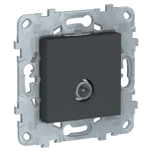 UNICA NEW розетка TV, одиночная, антрацит