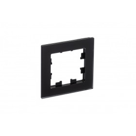 Systeme Electric AtlasDesign Nature Матовое стекло черный Рамка 1-ая