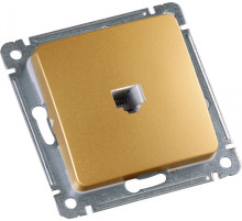 Hegel Мастер внутр Золото РСК-400-07 Розетка компьютерная, механизм