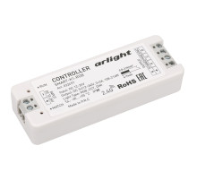 Arlight Контроллер SMART-K1-RGB (12-24V, 3x3A, 2.4G) (IP20 Пластик, 5 лет)