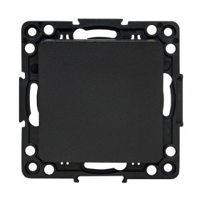 EKF PROxima Стокгольм Черный Выключатель 1-кл, 10А ,винт.клеммы.