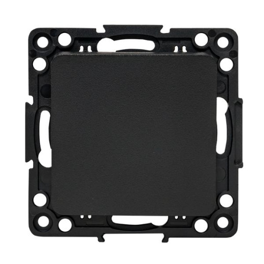 Стокгольм Механизм Выключателя 1-кл. 10А винтовые клеммы черный EKF PROxima