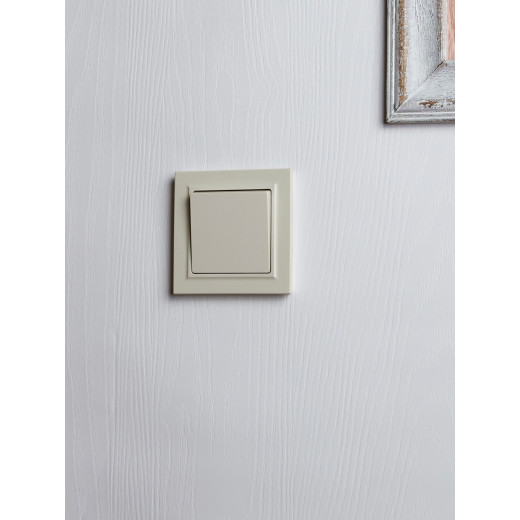 BRITE Выключ. 1-кл. перекр. 10А ВС10-1-3-БрКр беж. IEK