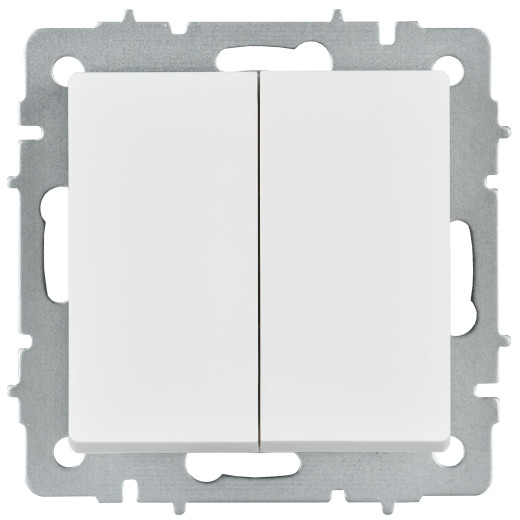 BRITE Выключ. 2-кл. перекр. 10А ВС10-2-3-БрАБ а/б IEK