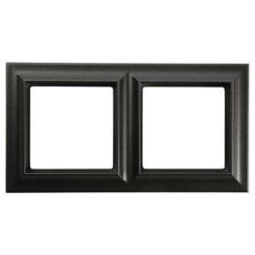 JUNG EcoProfi Standart Черный матовый Рамка 2-ая