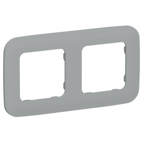 FLITE Рамка 2-мест. РУ-2-А-ФлС сер. IEK