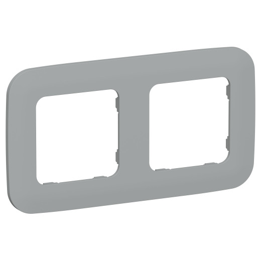 FLITE Рамка 2-мест. РУ-2-А-ФлС сер. IEK