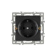 Механизм электрической розетки SCT-GP-MEU-PL-BK (250V, 16A) (Arlight, -)