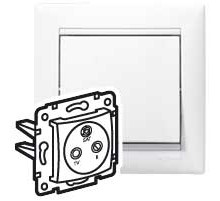 Legrand DIY Valena Бел Розетка TV-FM-SAT оконечная 5-2400 МГц 10 дБ.