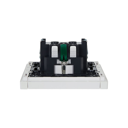 FORTE&PIANO Роз. с з/к без з/ш б/к 16А FP214 бел. IEK