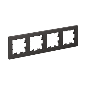 Systeme Electric AtlasDesign Базальт Рамка 4-ая, универсальная
