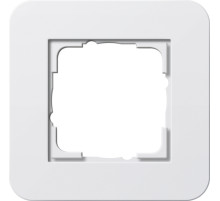 Gira E3 Белый глянцевый Рамка 1-ая