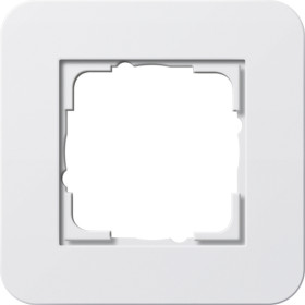 Gira E3 Белый глянцевый Рамка 1-ая