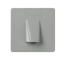 Simon 27 Мех Серый Кабельный выход с зажимом для кабеля