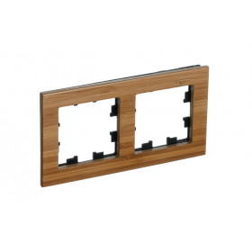 Systeme Electric AtlasDesign Nature Дерево бамбук Рамка 2-ая