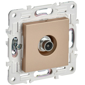IEK SKANDY Песочный Розетка TV оконечная SK-A12Sa