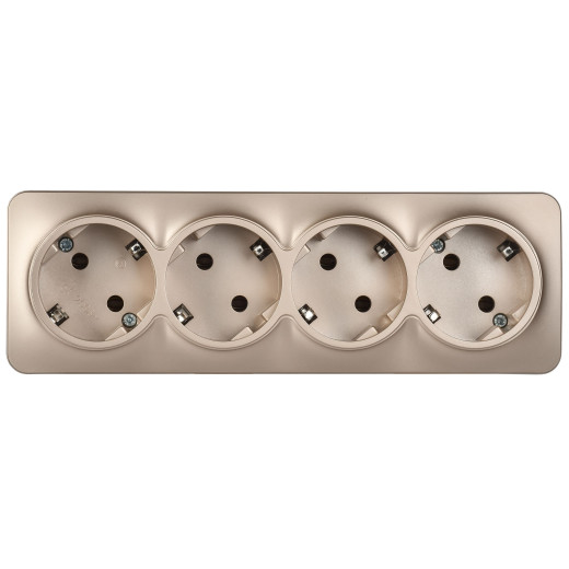 GLORY Роз. 4-я с з/к без з/ш о/у 16А РС24-3-ХШм шамп. м. IEK