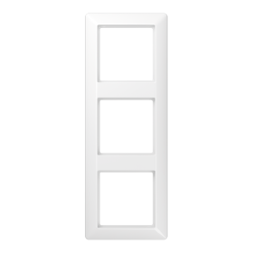 JUNG AS 500 Белая Рамка 3-ая ударопрочная