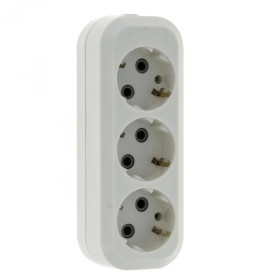 EKF Эксперт Колодка 3 гн. 16А 3,5кВт с/з.