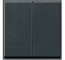 Gira TX-44 Антрацит Клавиша 2-ая для клавишных и кнопочных выключателей