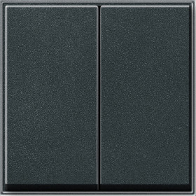 Gira TX-44 Антрацит Клавиша 2-ая для клавишных и кнопочных выключателей