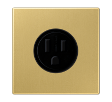 JUNG розетка NEMA 5-20R 15А, 125В АС классик, латунь Classic