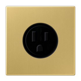JUNG розетка NEMA 5-20R 15А, 125В АС классик, латунь Classic